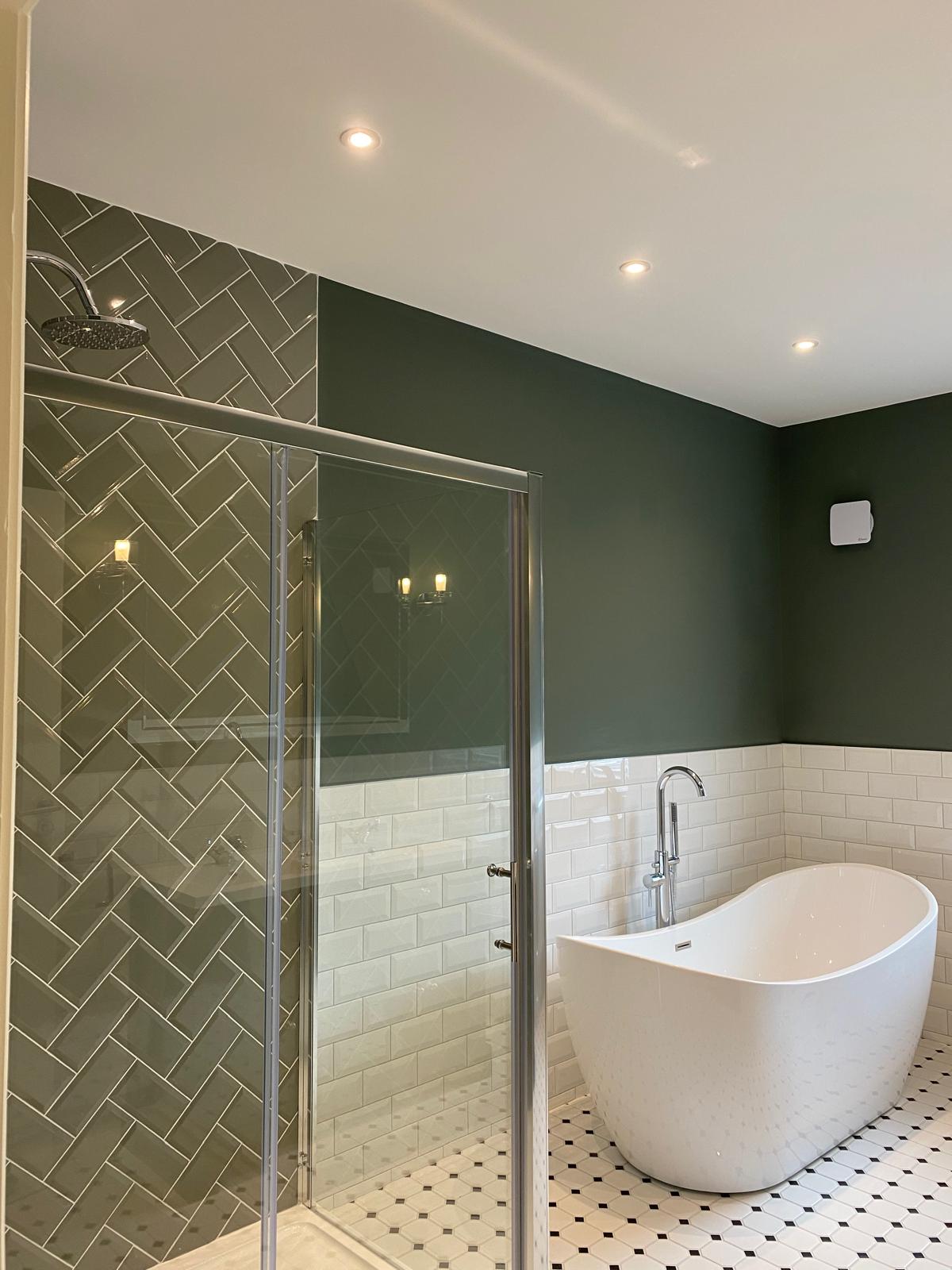 Stylish bath install bathroom fit out