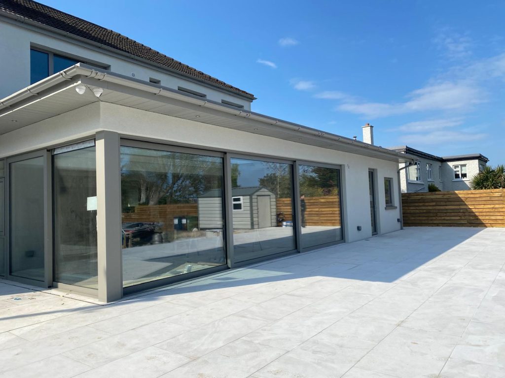 Massive extension with window installs